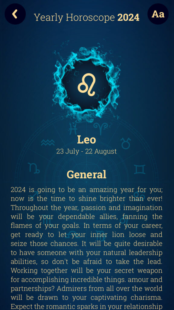 Tarot - Yearly Horoscope