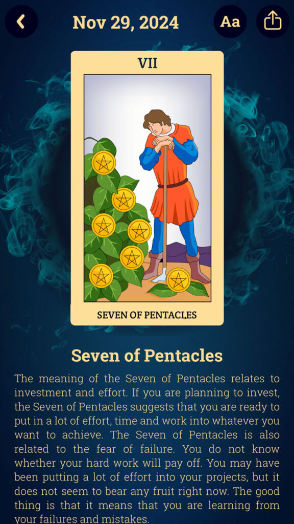 Daily Tarot Card